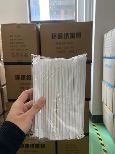 白色6*150斜口/白纸包/10000支/三层纸