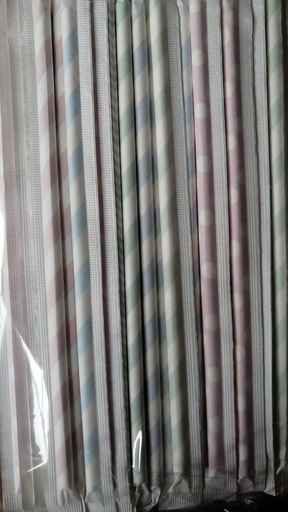 彩色6*197平口/白纸包/5000支/三层纸